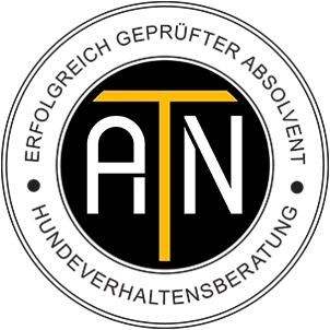 Logo ATN, erfolgreich geprüfter Absolvent Hundeverhaltensberatung